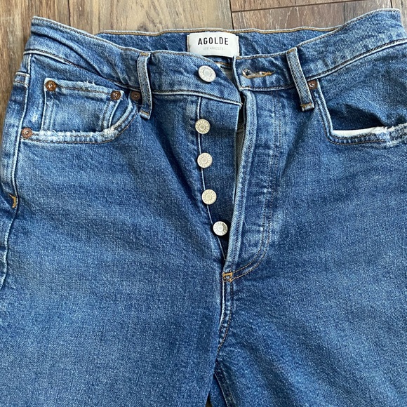 Agolde Riley crop jeans - Picture 2 of 7